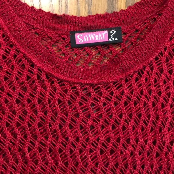 Red Sweater - Picture 2 of 2